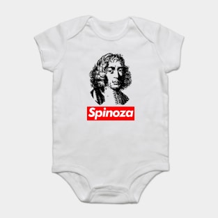 Baruch Spinoza Philosopher Swag Design Baby Bodysuit